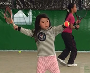 Eryna with Orange Ball