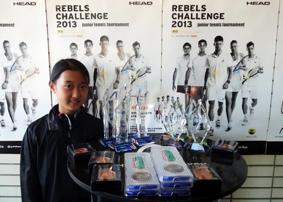 Christyna with Trophies